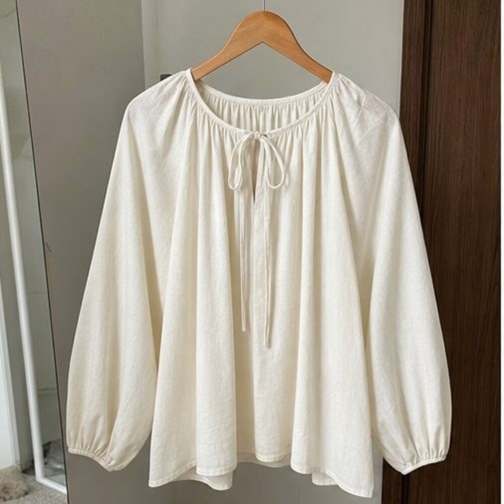 Cream Tunic Blouse
